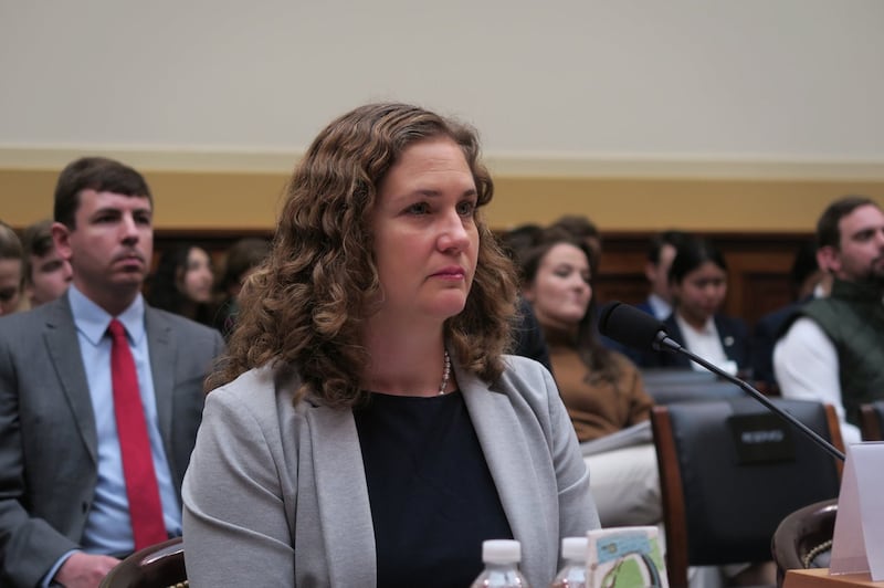 约翰·霍普金斯大学健康安全中心的珍妮佛·努佐(Jennifer Nuzzo)博士 (自由亚洲电台记者唐家婕华盛顿摄)